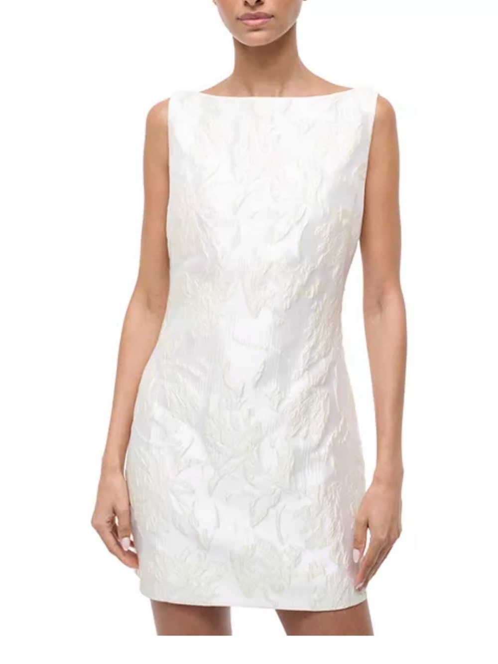 STAUD Mimi Dress - Botanica Ivory
